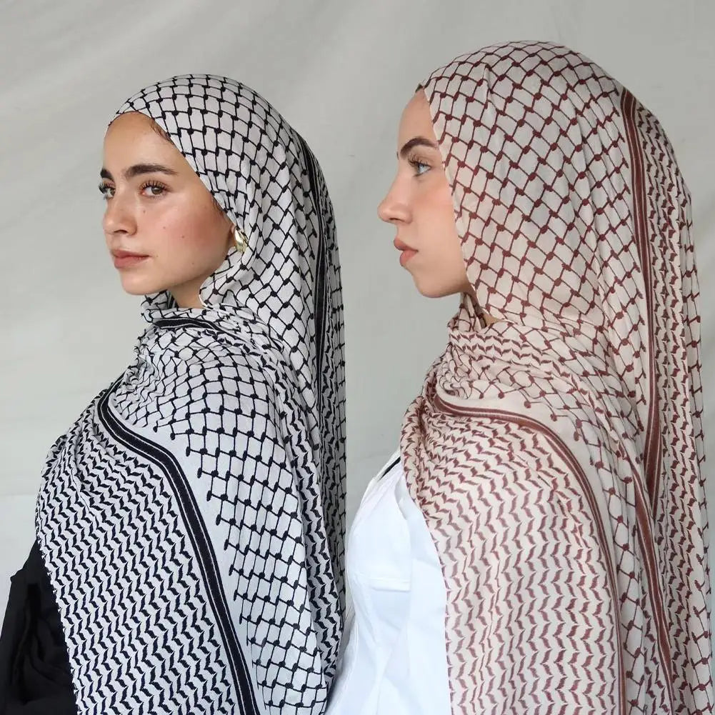 Muslim family - Muslim Women’s Cotton Kuffiyeh Hijab