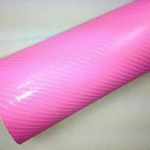 Car   30x127cm Car 3D Carbon Fiber Roll Film Stickers DIY Vinyl Film Auto Interior Styling Carbon Fiber Decorative Decals