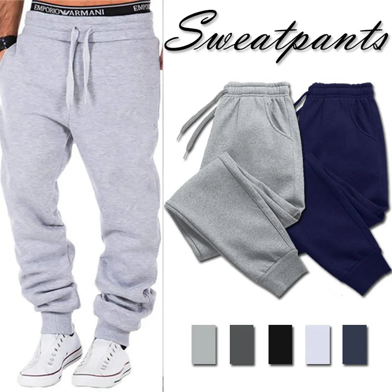 Man clothing    Pants Casual Trousers New Men Clothing Tracksuits Sweatpants Harajuku Streetwear Thin Pants