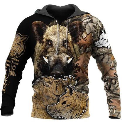 Men clothing  lion, wolf Hoodies White Tiger Sweatshirt Unisex Zip Pullover Casual Jacket