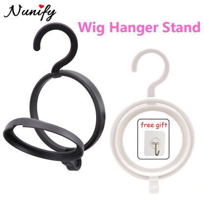 Style & Shine Hair  5/10Pcs Plastic Wig Hanger For Multiple Wigs Black Hanging Wig Stand Wholesale Wig Hanger Free Shipping Portable Wig Dryer Stand