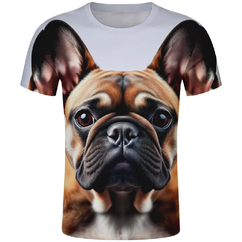 Men clothing  French Bulldog T Shirt