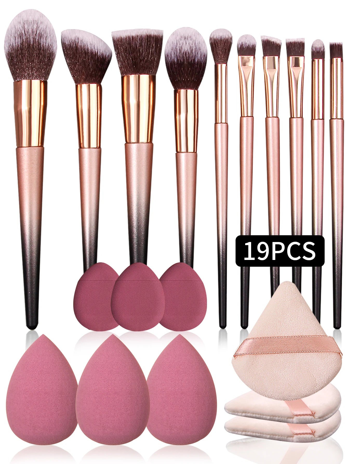 Makeup and face  Gradation Makeup Brush Set Soft Fluffy Cosmetic