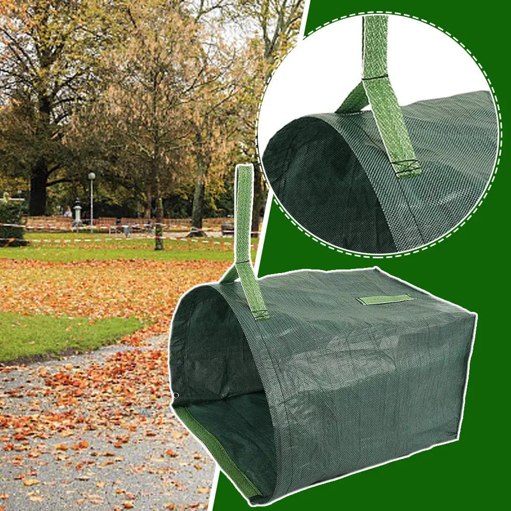 Outdoor   outdoor Bag Garden Garden Leaves Flowers Bin Leaf Bag Garbage Simple Leaf Handbag Bag Bag Collection O5A5