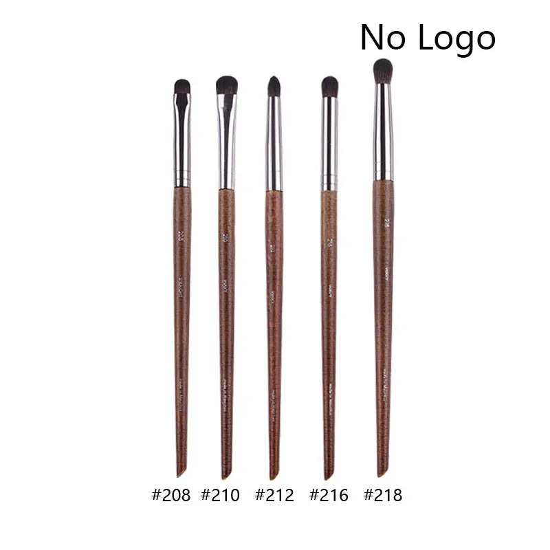 Makeup and face  5pcs/set Natural Wood Eyeshadow Makeup Brushes Eye Detail Make Up