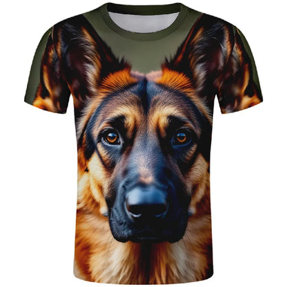 Men clothing  German Shepherd T Shirt