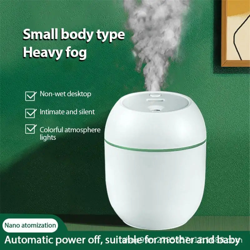 Odds Mini Humidifier Usb For Household Use To Increase Air Humidity And Alleviate Skin Dryness Nightlight Mute Portable Desktop Small odds