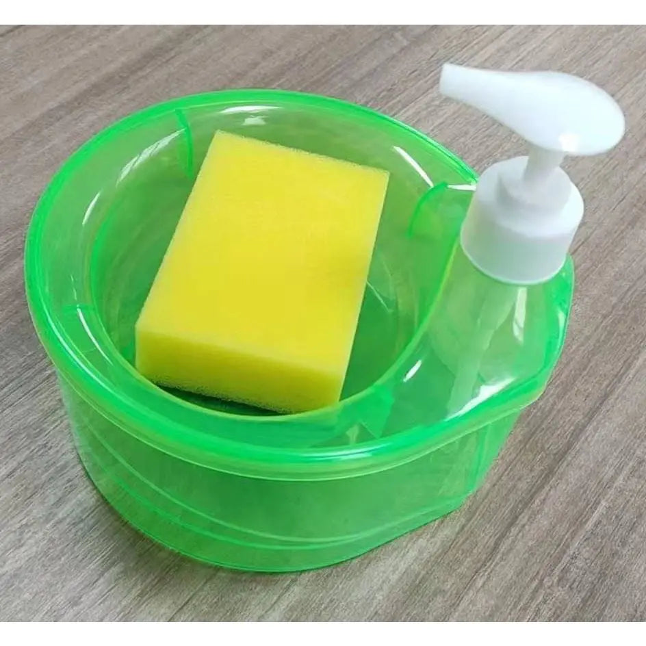 Kitchen  Detergent Press Portable Soap Dispenser Clean Cloth Dishwash Pot Soap Dispenser Clean Tool press type liquid outlet box