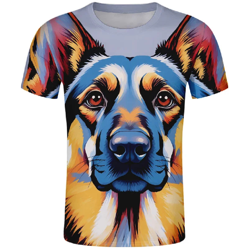 Men clothing  German Shepherd T Shirt