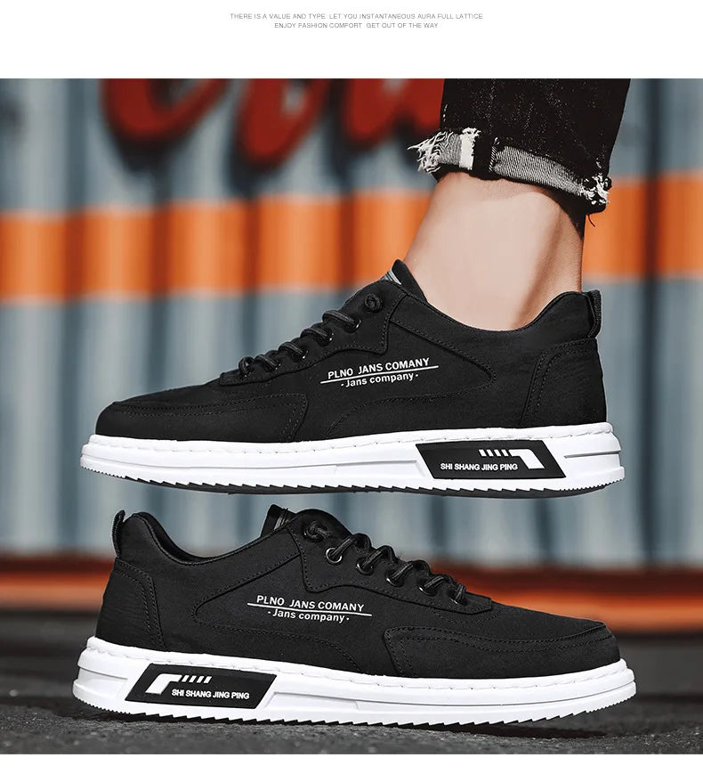 Men Shoes New Fahsion Men Vulcanize  Classic Platform  Canvas  for Male Anti-Odor Men Casual Shoes Flats Hard-Wearing