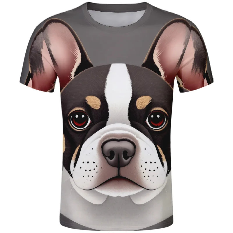 Men clothing  French Bulldog T Shirt