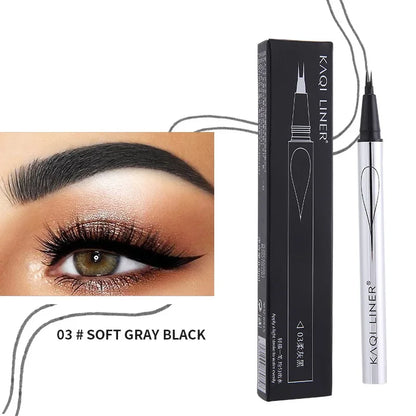 Makeup and face  2 Fork Lower Eyelash Eyebrow Pen Natural Long-Lasting Eyes Makeup