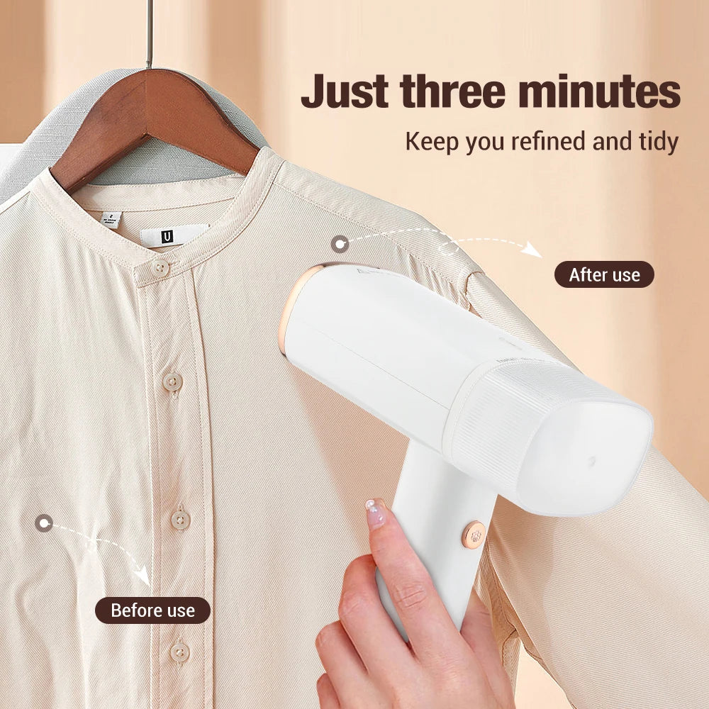 Kitchen 1000W Garment Steamer Portable Steam Iron Powerful Handheld Mini Vertical Ironing Clothes Machine For Home Travel