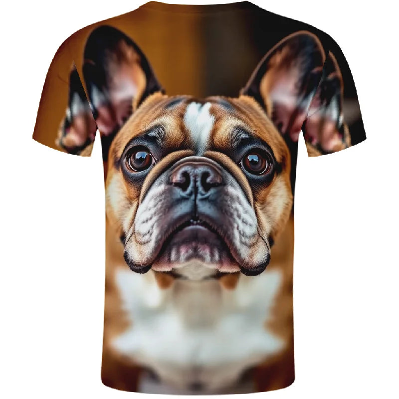 Men clothing  French Bulldog T Shirt