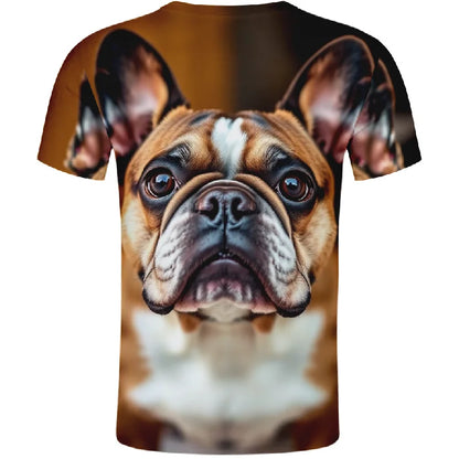 Men clothing  French Bulldog T Shirt