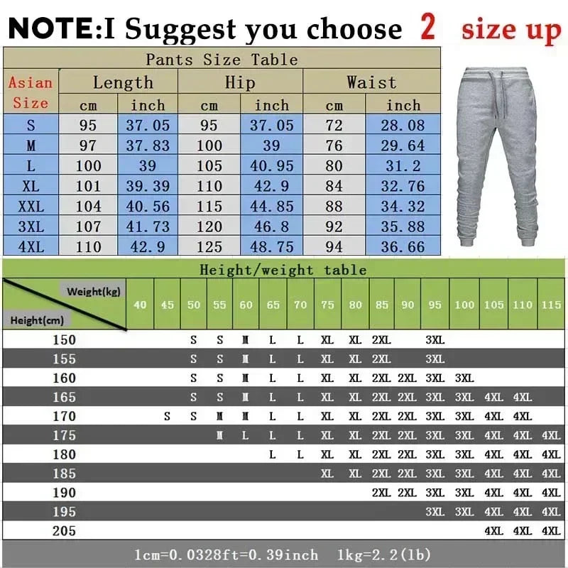 Men clothing   Sweatpants Running Joggers Pants  Casual Jogging Pants Comfort Pants men clothing