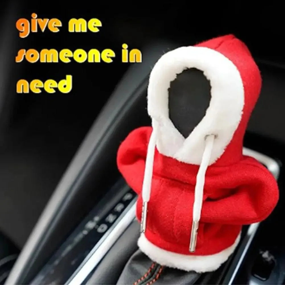 Hoodie Gear Shift Knob Cover – Cute & Cozy Universal Fit/Car