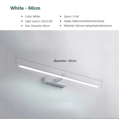 Bathroom   Modern LED Wall Light Vanity Lamp