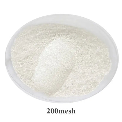 Makeup and face 50g Super Bright Crystal White Mica Gold Powder Pigment Decorating Pearlescent  Powder Dust