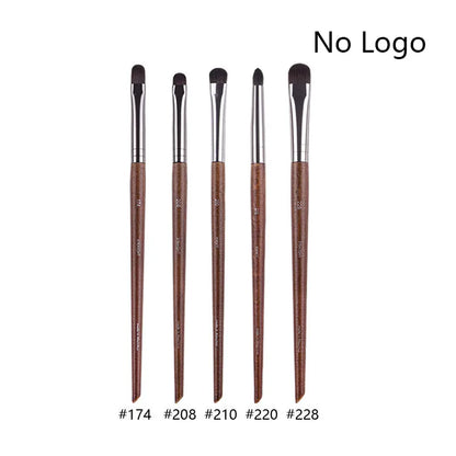 Makeup and face  5pcs/set Natural Wood Eyeshadow Makeup Brushes Eye Detail Make Up