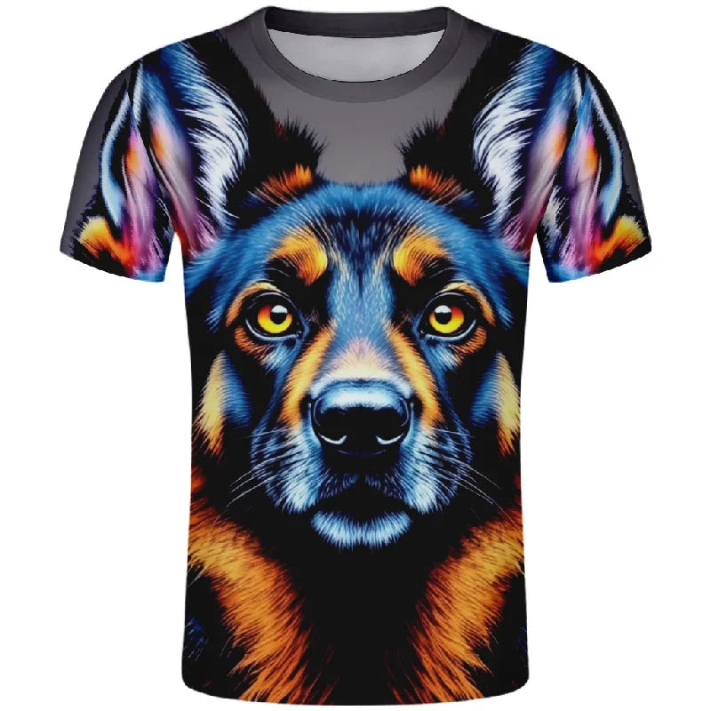 Men clothing  German Shepherd T Shirt