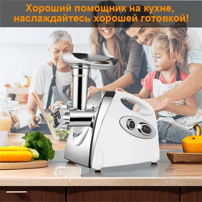 Kitchen  Electric  kitchen Meat Grinder Powerful Max 2800W Heavy Duty Meat Mincer Sausage Grinder Stainless Steel Food Processor Sausage Stuffer