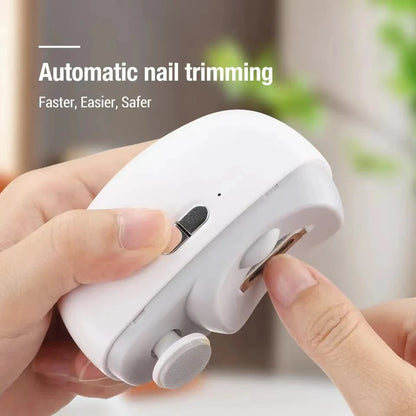 Bathroom Electric Nail Clipper Grinding and Polishing 2 in 1 Multifunctional Portable Automatic Nail Grinder Electric Manicure Tool