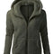 Woman clothing   Autumn Winter Warm Jacket Women hoodie Hooded 2024 Casual Female Hoodies Sweatershirt Zipper Coat Solid Soft Fleece Women Coat