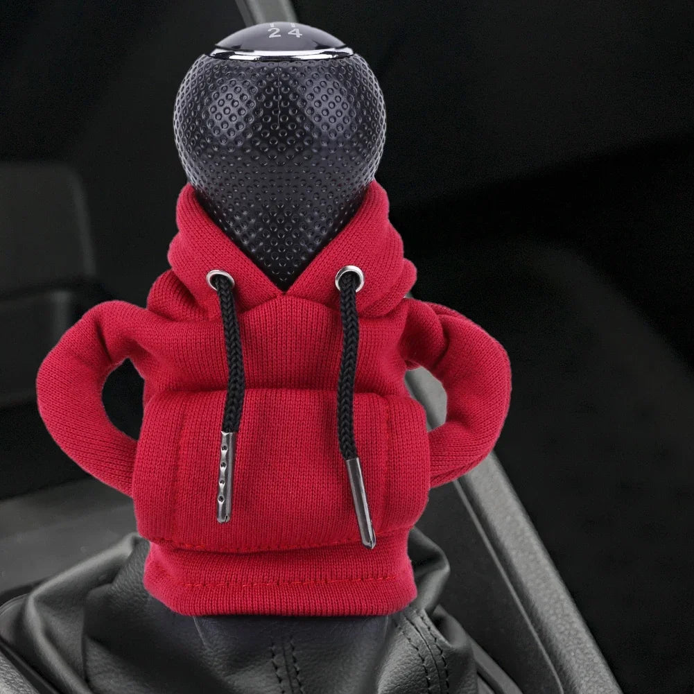 Hoodie Gear Shift Knob Cover – Cute & Cozy Universal Fit/Car