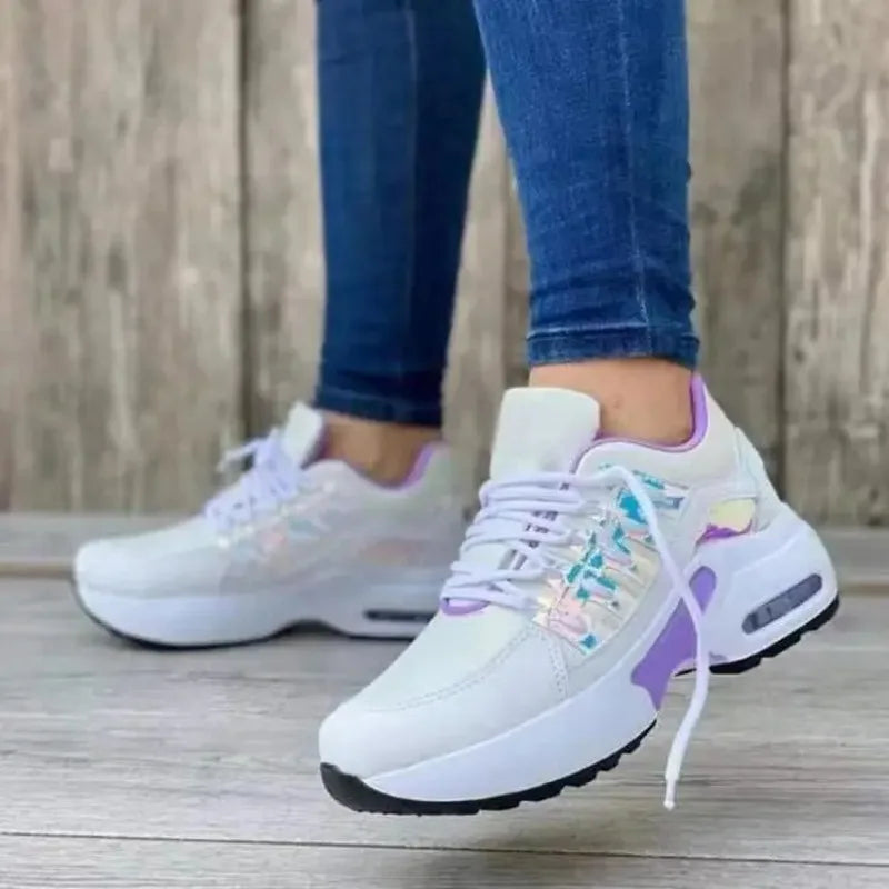 Woman shoes  Sneakers Women Flats Shoes Mesh Sport Shoes Summer Platform Breathable Sneakers Casual Running Shoes Walking Ladies Zapatos