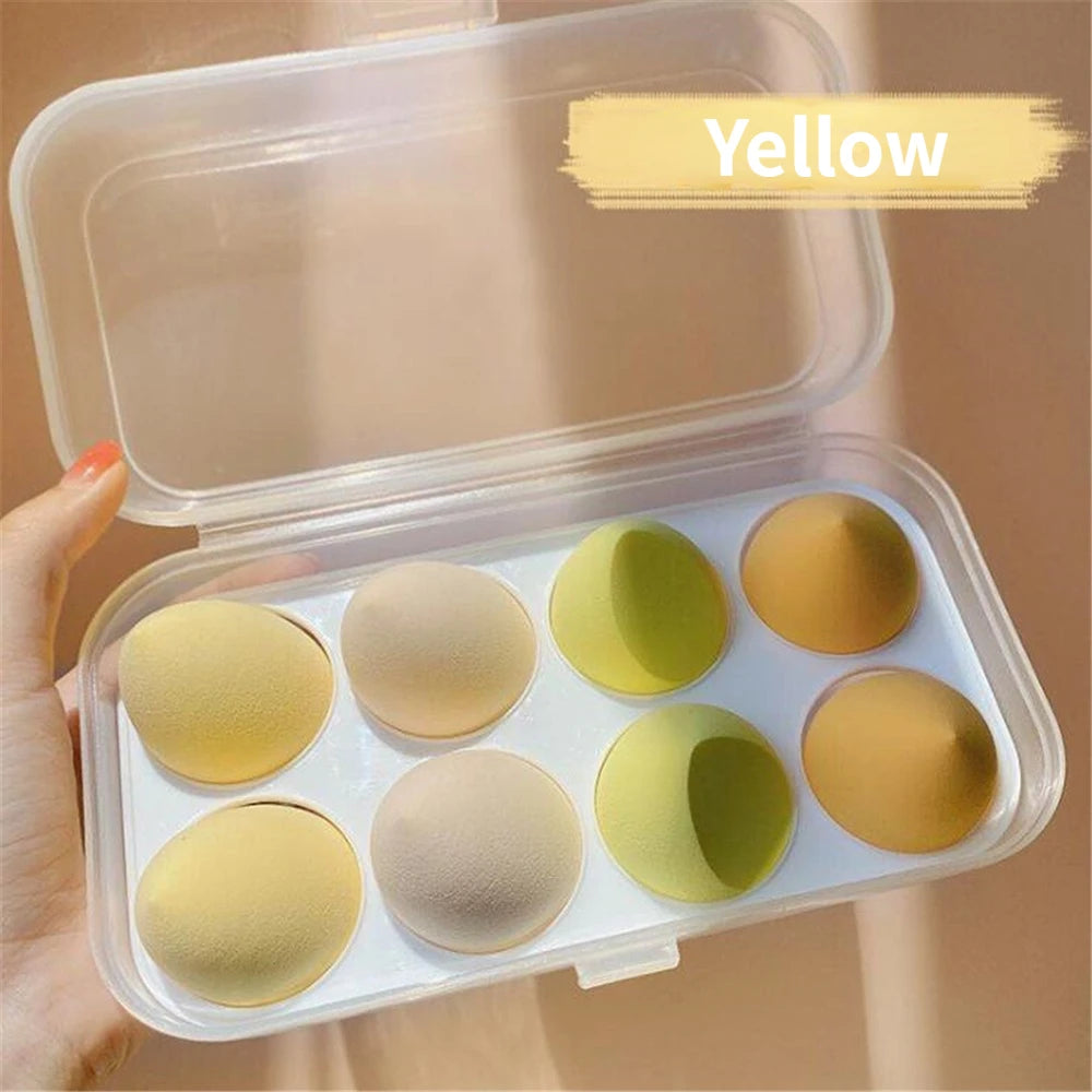 Makeup and face  4pcs/bag Fashion Make up Blender Cosmetic Puff Makeup Sponge