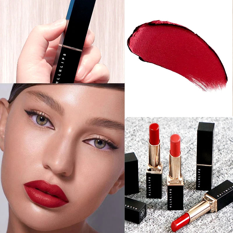 Makeup and face 8 Colors Charm Women Lipstick Red Color Daily Use Waterproof Long Lasting Brightly Lip Stick Tint Makeup Cosmetic