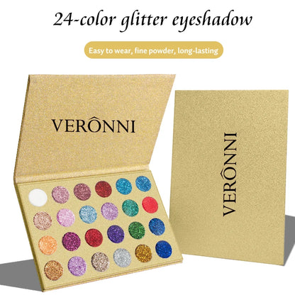 Makeup and face 40/35/29/24 Color Eyeshadow Palette Earth Color Matte Waterproof Women Shiny Glitter Eye Shadow Makeup Lasting Korean Cosmetic