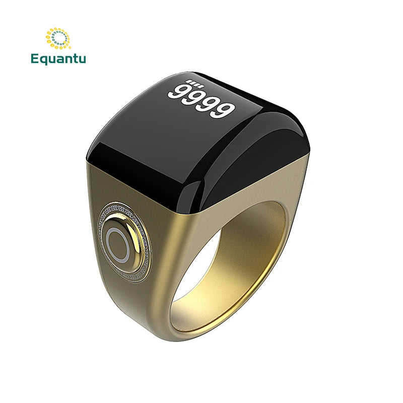 Muslim family    Eid Ramadan Muslim Gift App Control Smart Tasbih Zikr Ring Muslim Plastic Electronic smart Ring