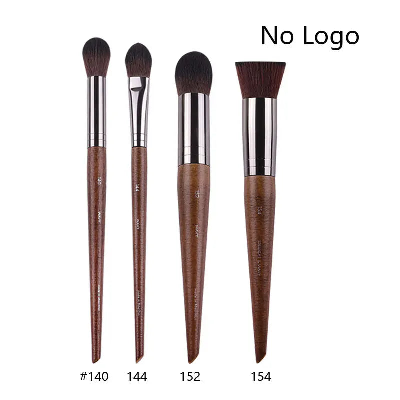 Makeup and face  5pcs/set Natural Wood Eyeshadow Makeup Brushes Eye Detail Make Up