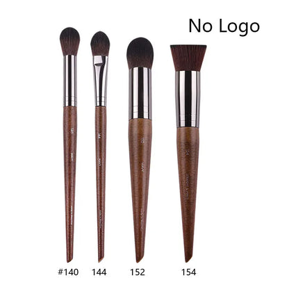 Makeup and face  5pcs/set Natural Wood Eyeshadow Makeup Brushes Eye Detail Make Up