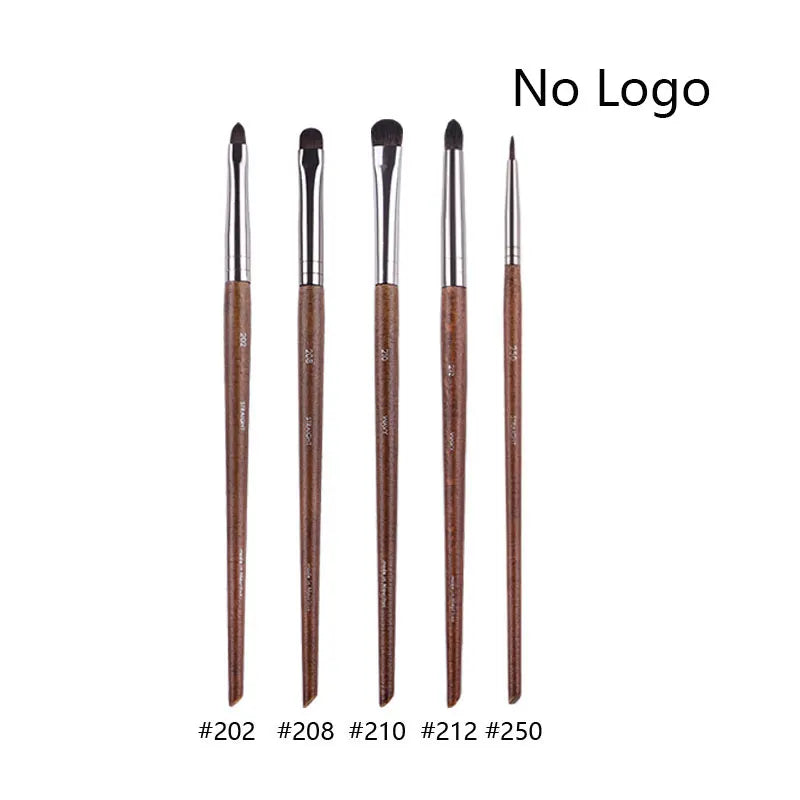 Makeup and face  5pcs/set Natural Wood Eyeshadow Makeup Brushes Eye Detail Make Up