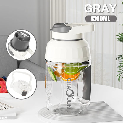 Kitchen Portable Blender Electric Fruit Juicer Smoothie Milkshake Maker USB Rechargerable Fruit Blender 500ML/1000ML/1500ML