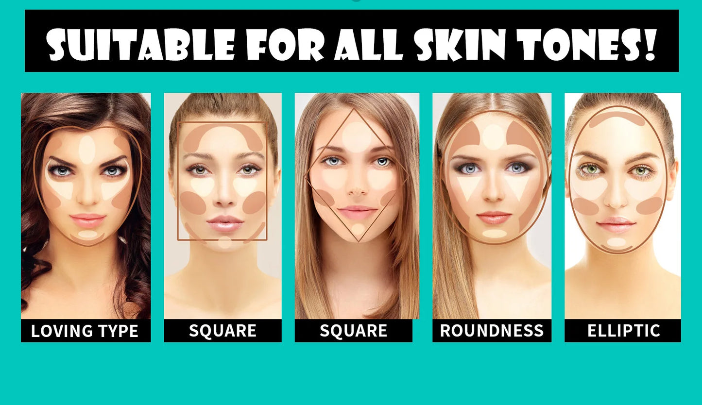 Makeup and face