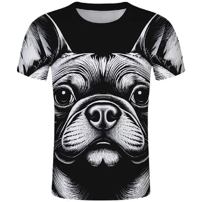 Men clothing  French Bulldog T Shirt