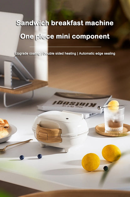 Kitchen Sandwich Breakfast Machine Double-Sided Heating Frying Baking Pan Hot Press Bread Panini Machine Cheese Grill Hot Dog Toaster kitchen perfect