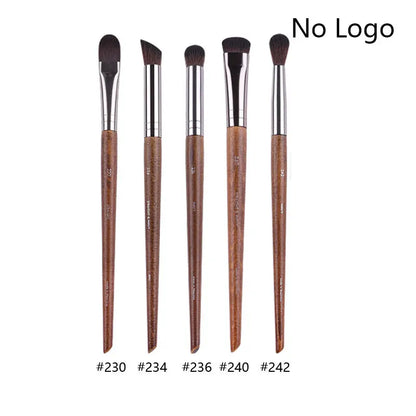 Makeup and face  5pcs/set Natural Wood Eyeshadow Makeup Brushes Eye Detail Make Up