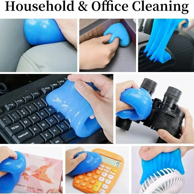 Car    Cleaning Gel Detail Tool Auto Interior Putty Cleaner Reusable Gels Magic Keyboard Notebook Clean Car Wash Slime for Cleaning