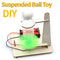 Toys Classic Educational Assemble Toys Wood DIY Electric Floating Ball Model Kid Puzzle Science Experiment Kit Material