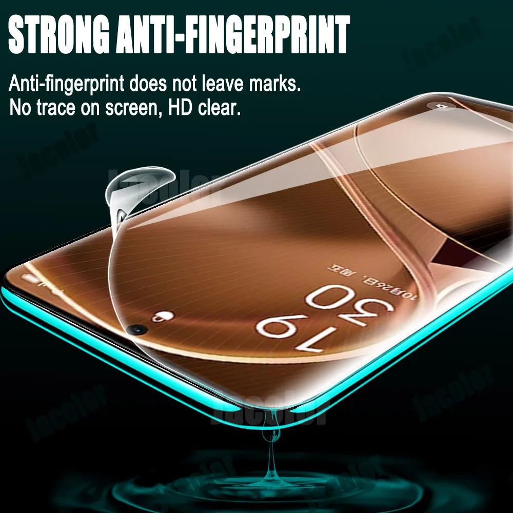 Mobile   5PCS Safety Film For X6 X5 X3 X2 Pro Mobile Screen Gel Protector Hydrogel Film For FindX6 X6Pro X5Pro X 6 Hidrogel Not Glass