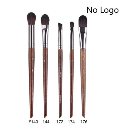 Makeup and face  5pcs/set Natural Wood Eyeshadow Makeup Brushes Eye Detail Make Up