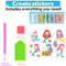 Toys 12 Create Big Gem Diamond Painting Sticker Kit Art Craft Girls Boys Unicorn Animal Sealife Magical Mosaic Dot Sticky Toys Gifts