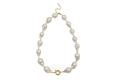 Jewellery  WT-JN184  WKT 2022 New Sale Baroque Pearl Pendant Necklace Exquisite Pendant Necklace  Jewelry