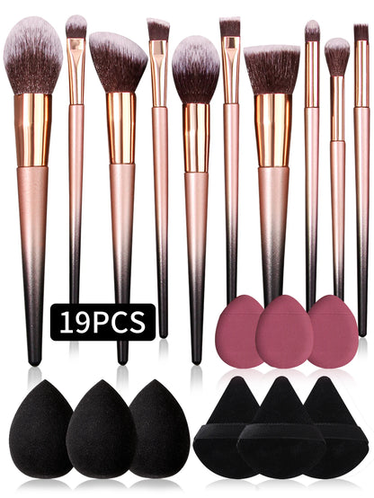 Makeup and face  Gradation Makeup Brush Set Soft Fluffy Cosmetic