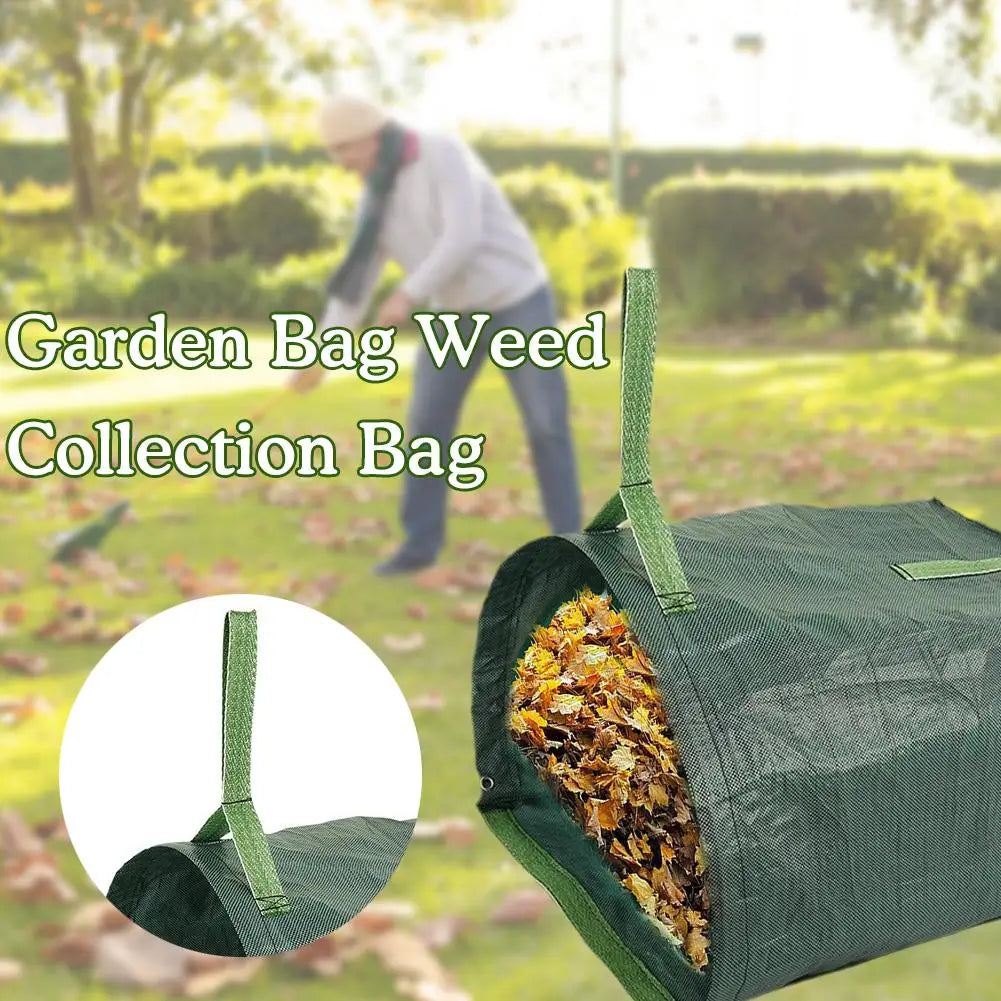 Outdoor   outdoor Bag Garden Garden Leaves Flowers Bin Leaf Bag Garbage Simple Leaf Handbag Bag Bag Collection O5A5